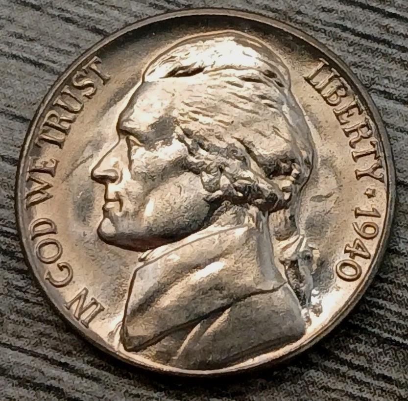 1940-D BU Jefferson Nickel ~   