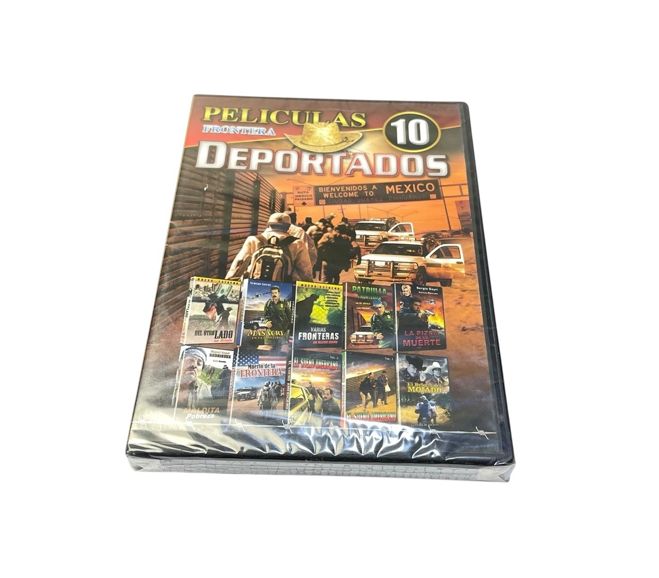 10 Películas Frontera Deportados DVD 2016 NEW Sealed