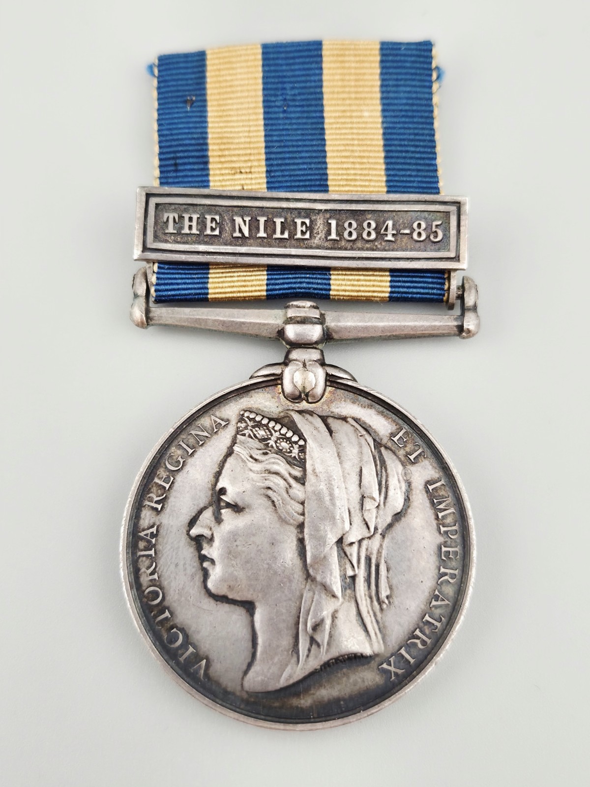 1884-85 Egypt Medal Nile Canadian Voyageur J Larogue Ottawa Contingent RARE