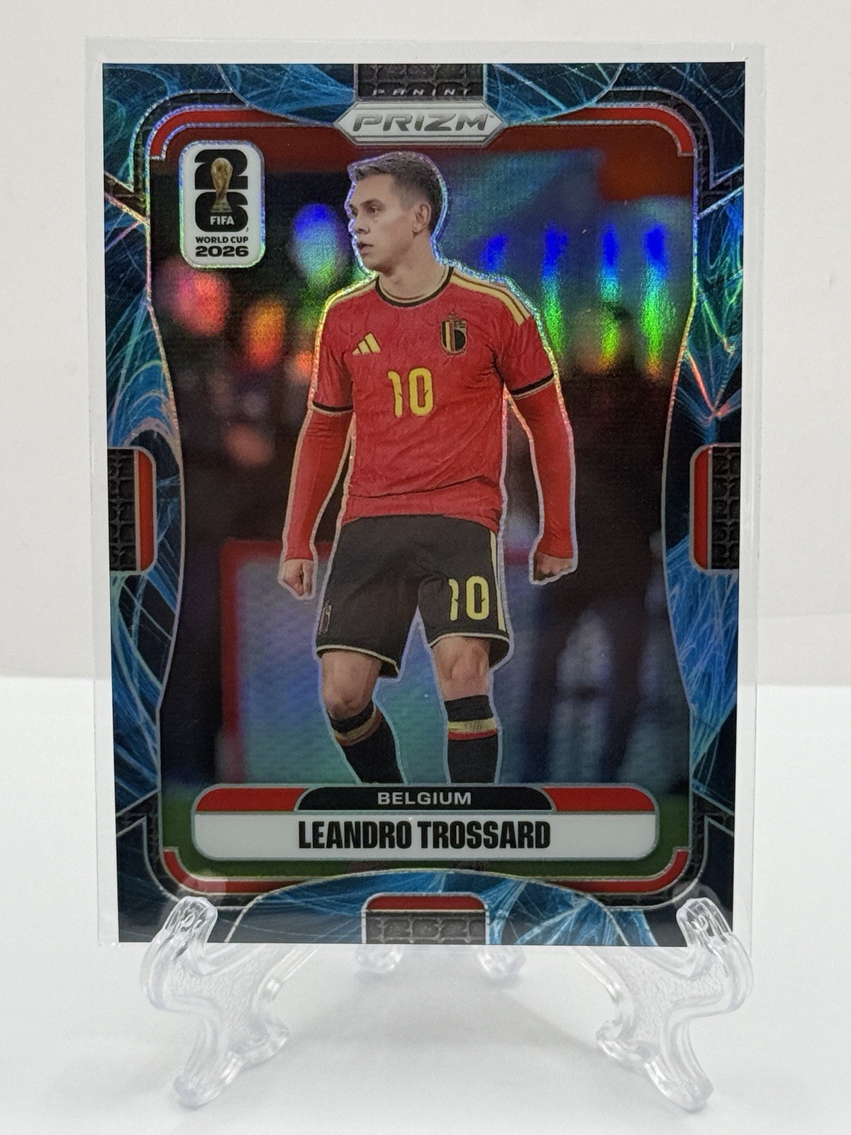 2026 Panini Prizm Fifa World Cup - Leandro Trossard Genesis SSP Belgium 2026 Panini Prizm Fifa World Cup - Leandro Trossard Genesis SSP Belgium