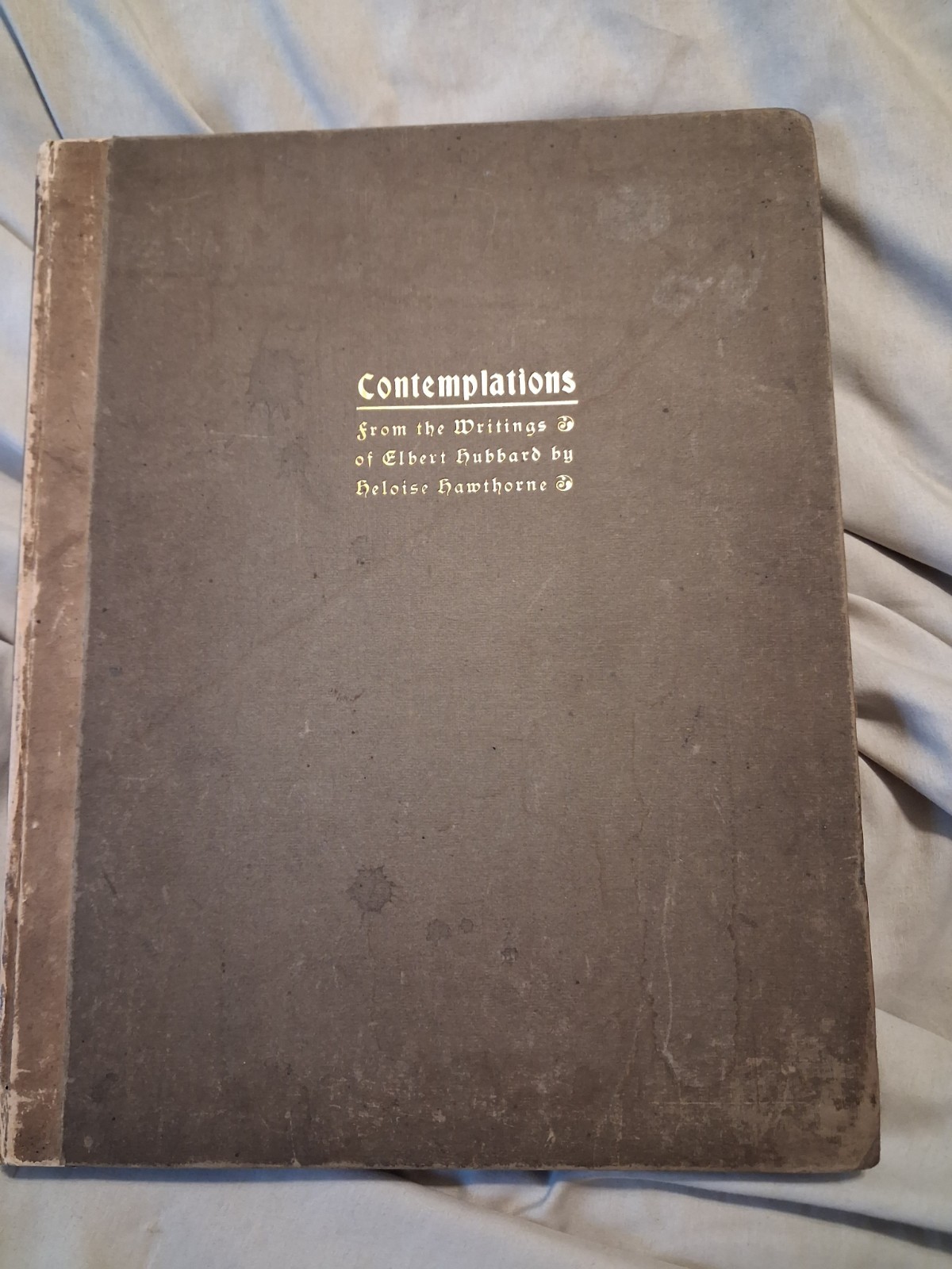 Contemplations Elbert Hubbard 1902