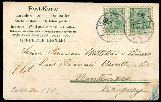 GERMANY, Circulated Postcard 1903, NICE GERMANY, Circulated Postcard 1903, NICE
