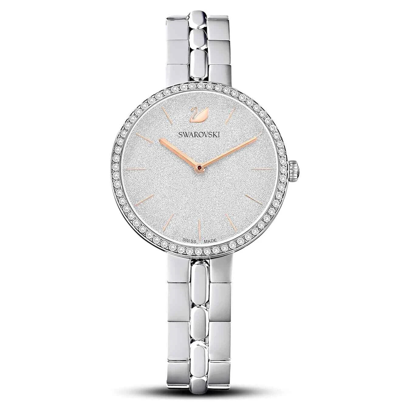 Swarovski 5517807 Cosmopolitan Crystal Silver Dial Stainless Ladies Quartz Watch