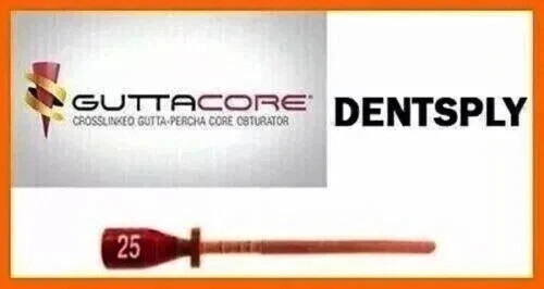 GUTTACORE OBTURATORS SIZE #25 PACK OF 30 OBTURATORS TULSA DENTAL 