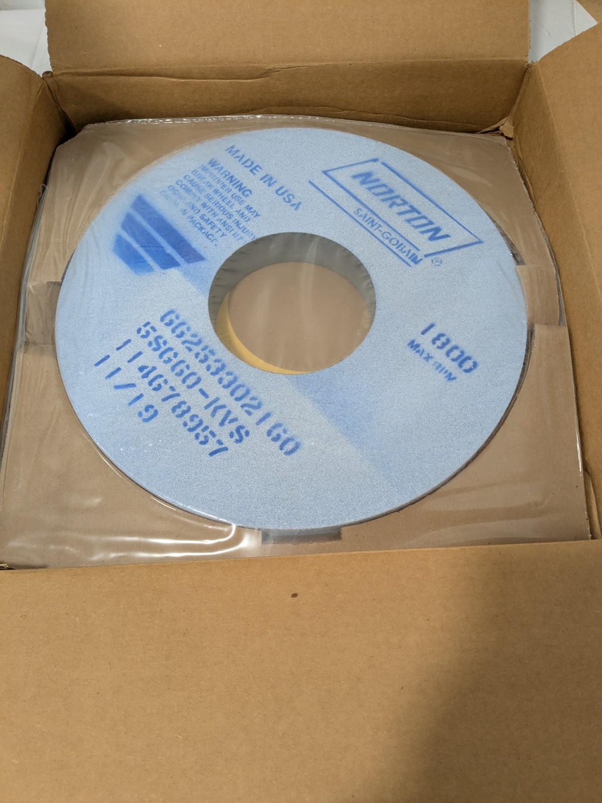 Norton Surface Grinding Wheel: 14
