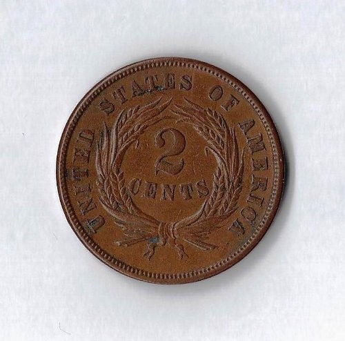 USA 1864-1868 Two Cent Piece Coin 2c G / VG Average Circulated - Random Date USA 1864-1868 Two Cent Piece Coin 2c G / VG Average Circulated - Random Date