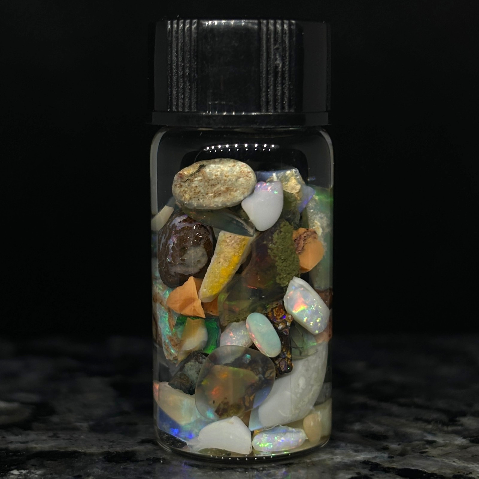 The World Mix Collectible Opal Jar - Small #2