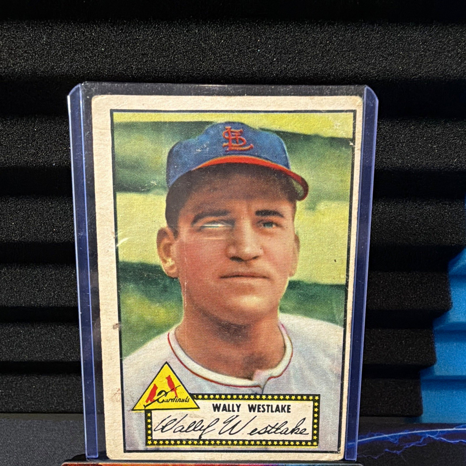 Topps 1952 Wally Westlake #38 St. Louis Cardinals Red Back MLB Base Set