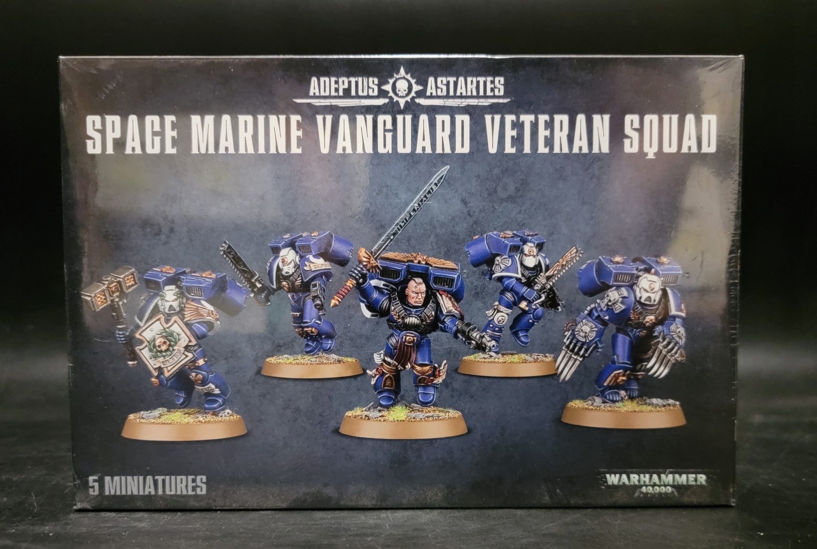 GW Warhammer 40,000 Adeptus Astartes Space Marine Vanguard Veteran Squad Sealed