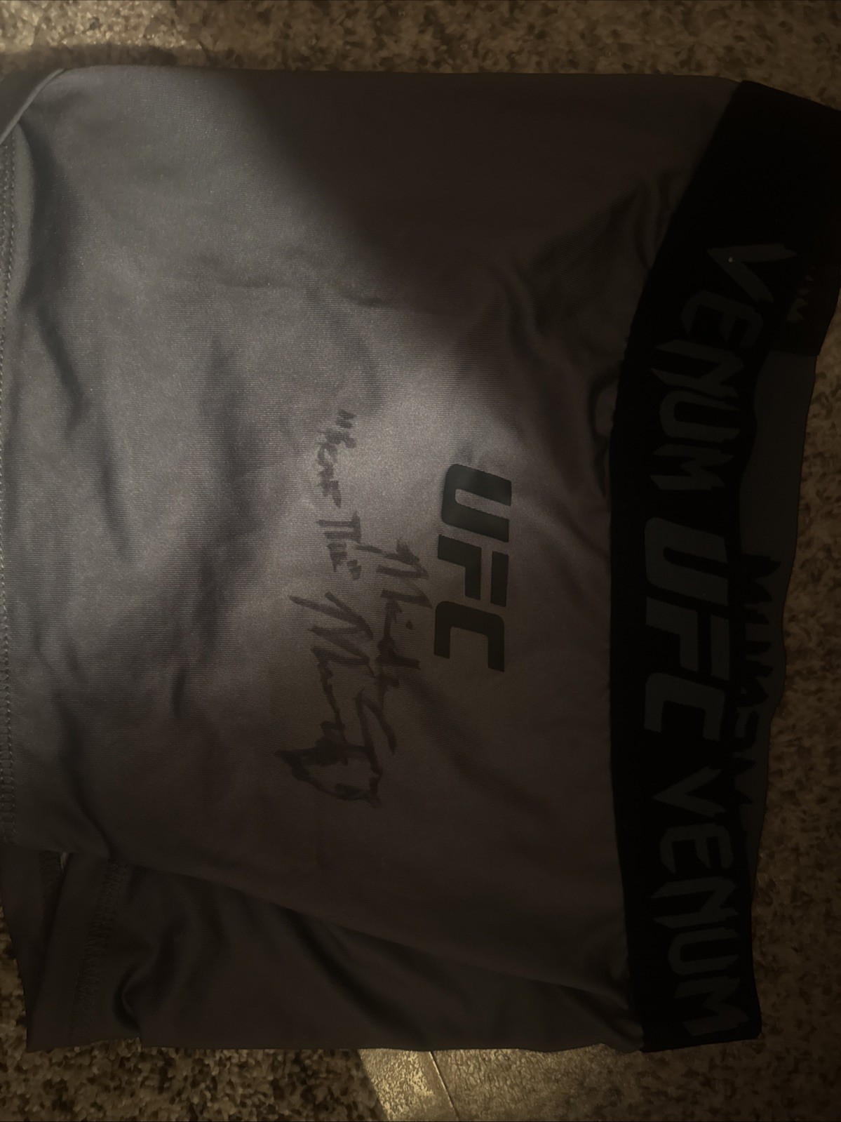🔥 AUTHENTIC FIGHT-WORN UFC SHORTS – SIGNED BY MIRANDA MAVERICK