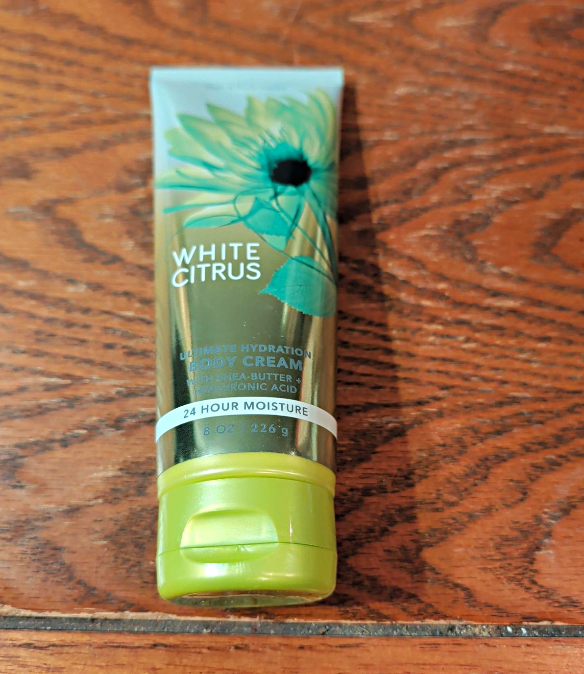 Bath & Body Works White Citrus Hydrating Body Cream 8 oz Shea + Hyaluronic