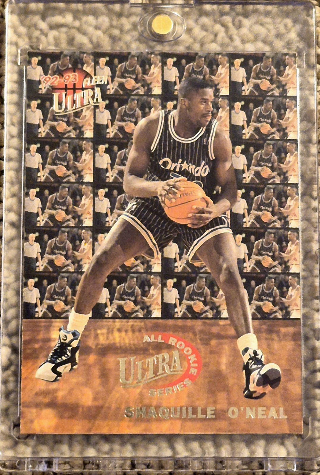 1992-93 FLEER ULTRA SHAQUILLE O\'NEAL ALL ROOKIE SERIES RC #7 OF 10 ORLANDO MAGIC