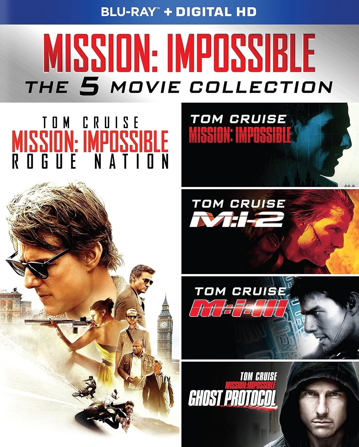 Mission: Impossible: The 5 Movie Collection [Blu-ray] BRAND NEW & SEALED