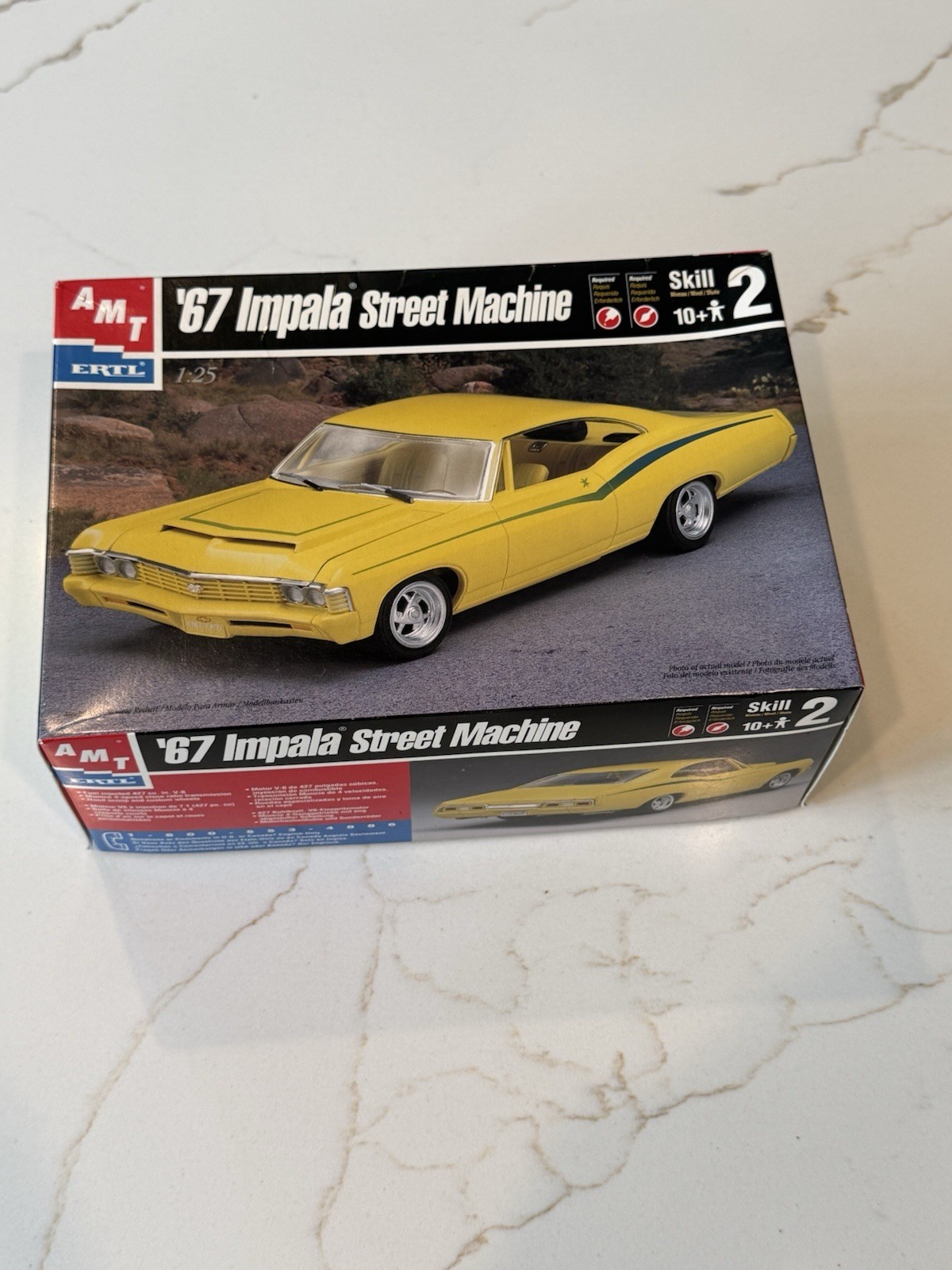 AMT/ERTL 1967 Chevrolet IMPALA Street Machine 1:25 Model Scale Kit AMT/ERTL 1967 Chevrolet IMPALA Street Machine 1:25 Model Scale Kit