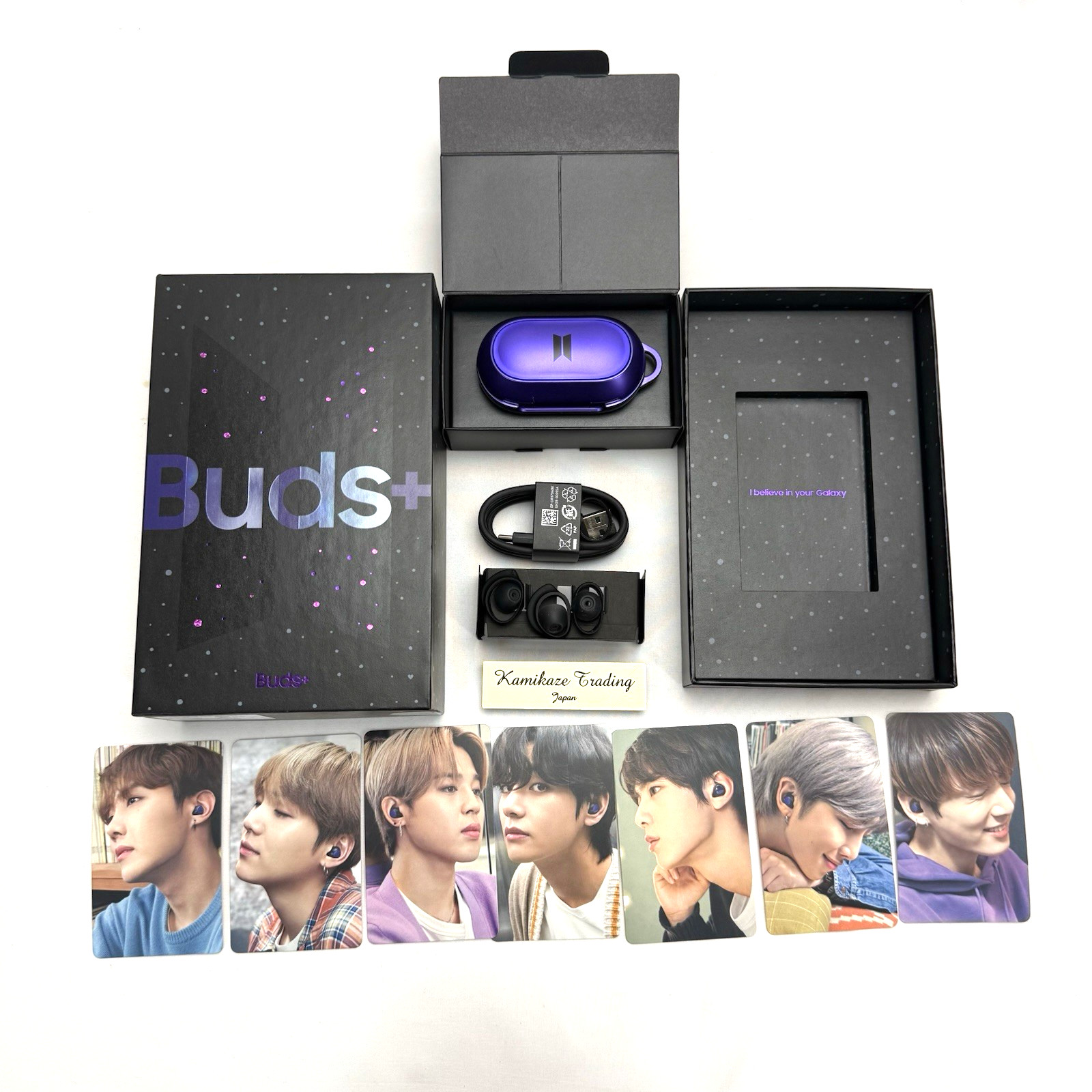 Samsung Galaxy Buds+ BTS Edition - Ultra Violet-Super Rare-Collector’s edition 