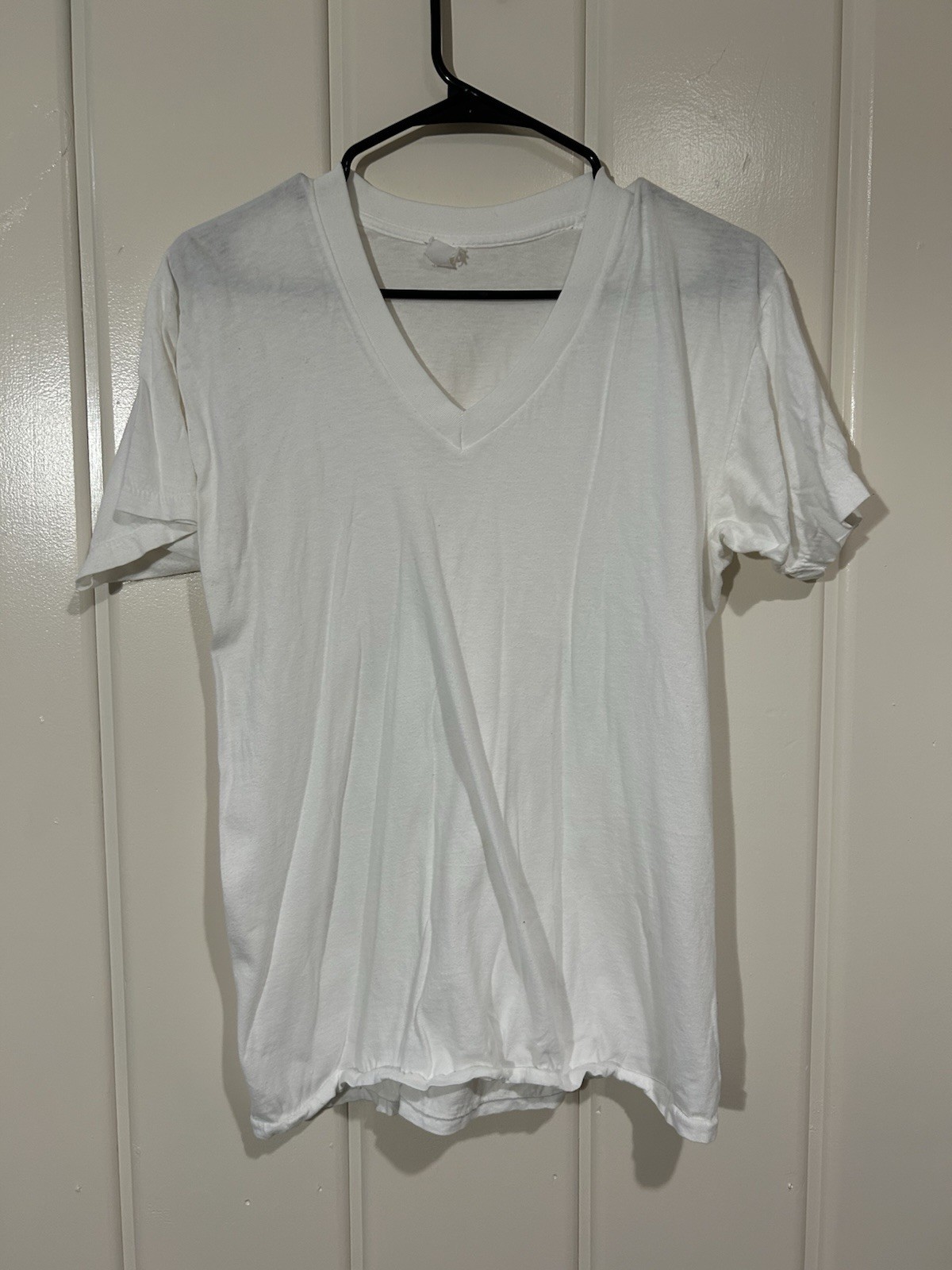 Vintage Single Stitch V Neck T Shirt Large Vintage Single Stitch V Neck T Shirt Large