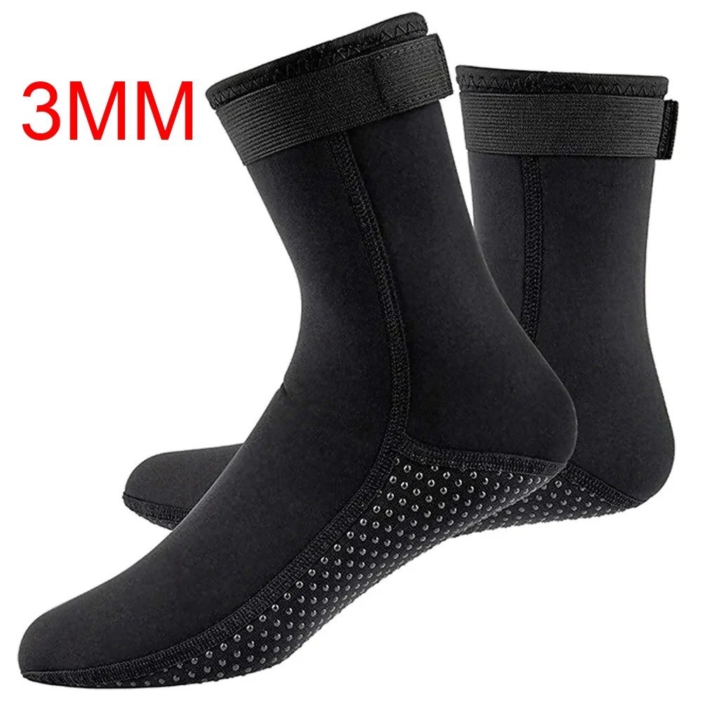 3MM Adult Neoprene Diving Scuba Surfing Socks Snorkeling Swimming Boots XS~2XL 3MM Adult Neoprene Diving Scuba Surfing Socks Snorkeling Swimming Boots XS~2XL