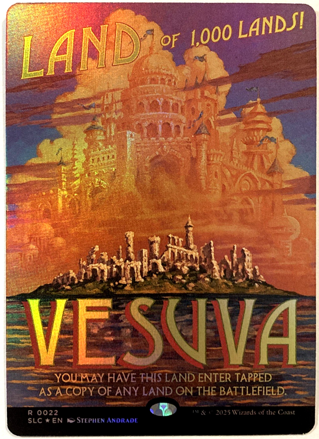MTG Vesuva (Foil) Secret Lair Countdown Kit 22 NM