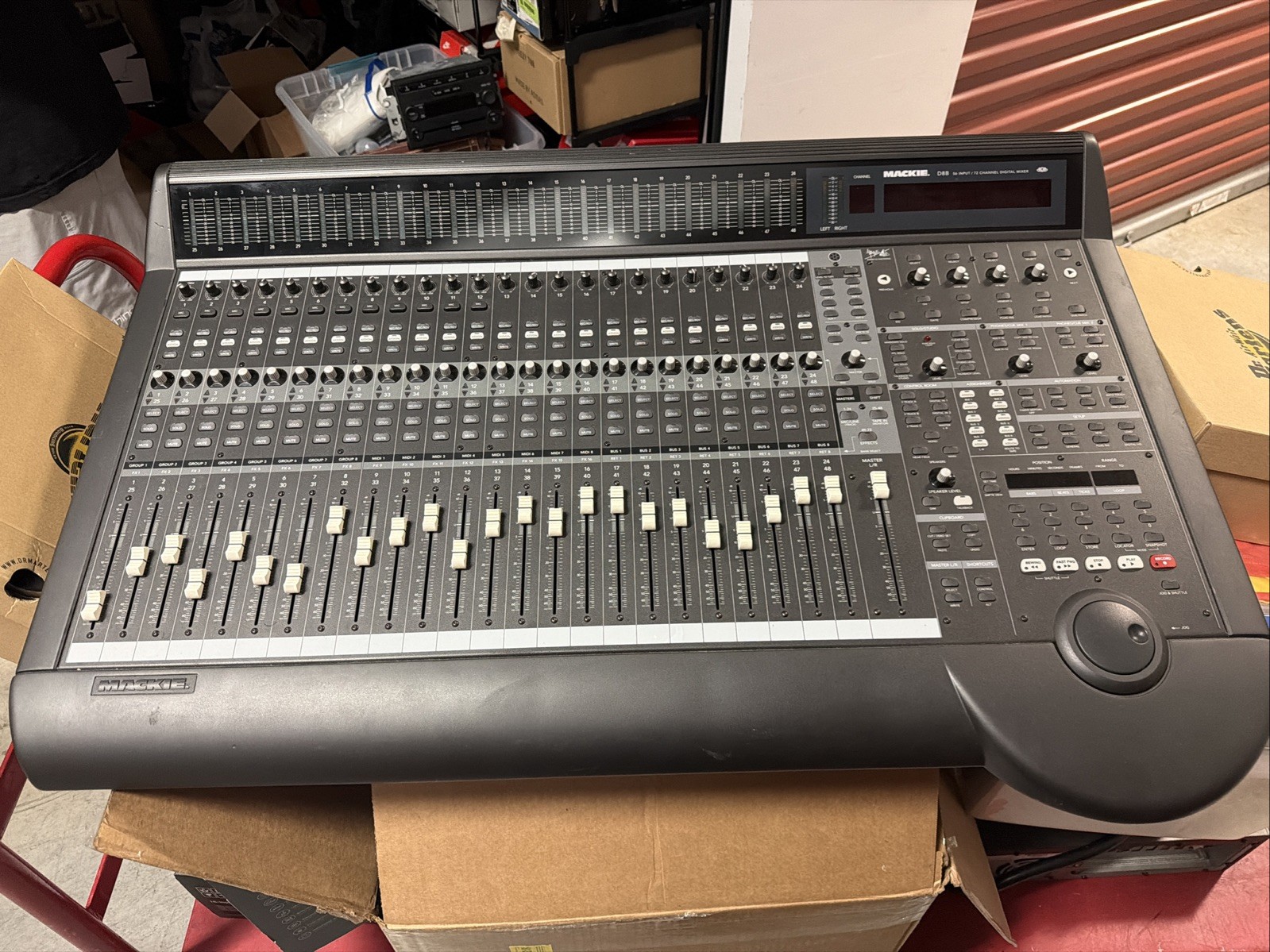 Mackie d8b Digital 8 Bus 56-Input 72-Channel Digital Mixer Console