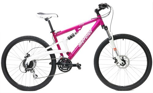 Mercier Mount Elle Women's Full Suspension Mountain Bike Shimano Acera