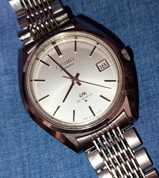 Vintage JDM Seiko Lord Matic, 25 Jewels, automatic, date, OEG bracelet refurbed