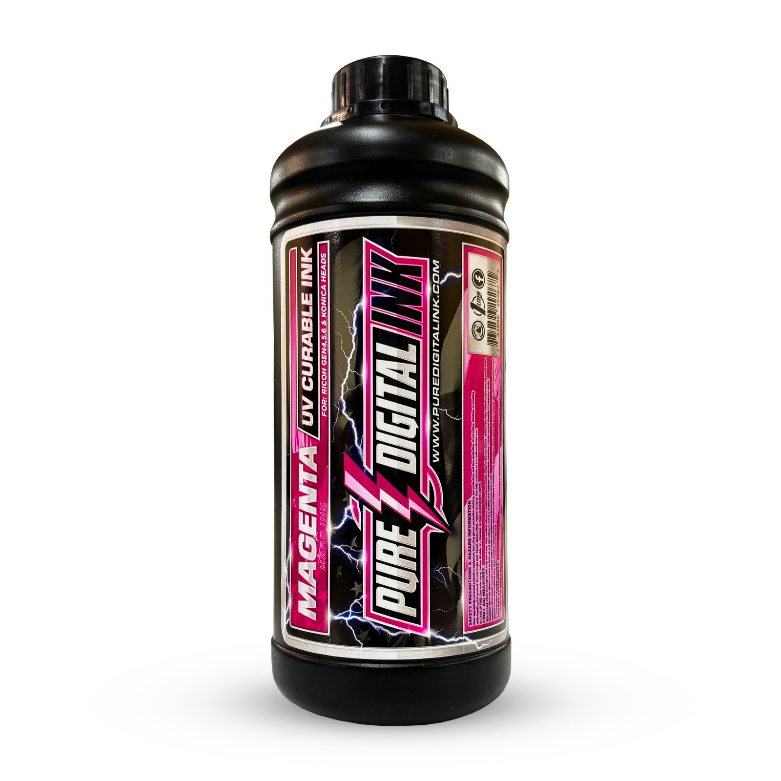Pure Digital Ink UV MAGENTA 1 liter for Konica & Ricoh Gen 4,5,6 heads