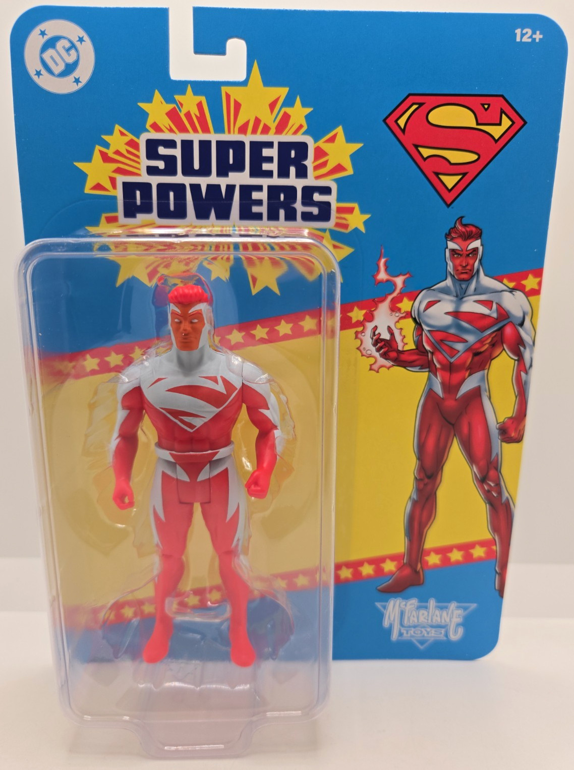 McFarlane DC Super Powers Superman RED Wave 15 Action Figure IN STOCK