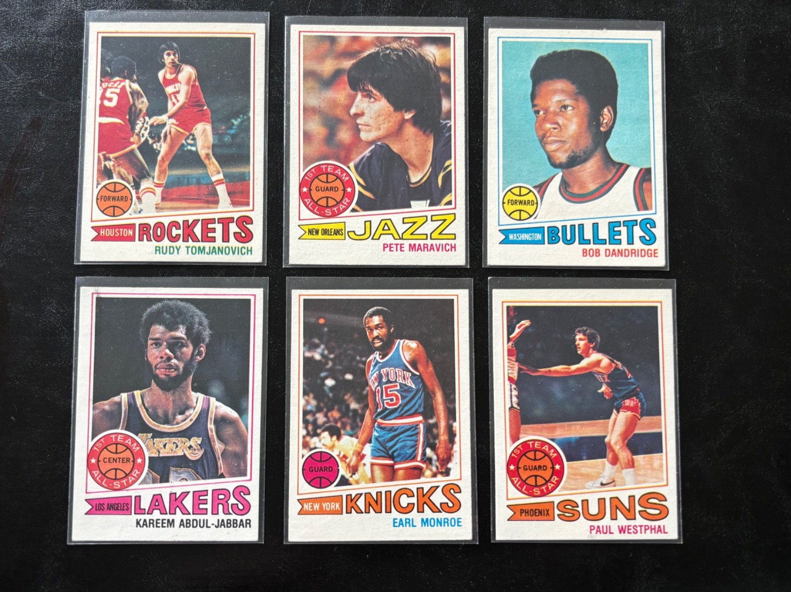 1977 TOPPS BASKETBALL COMPLETE MID-GRADE SET 1-132 LOADED EX AVG