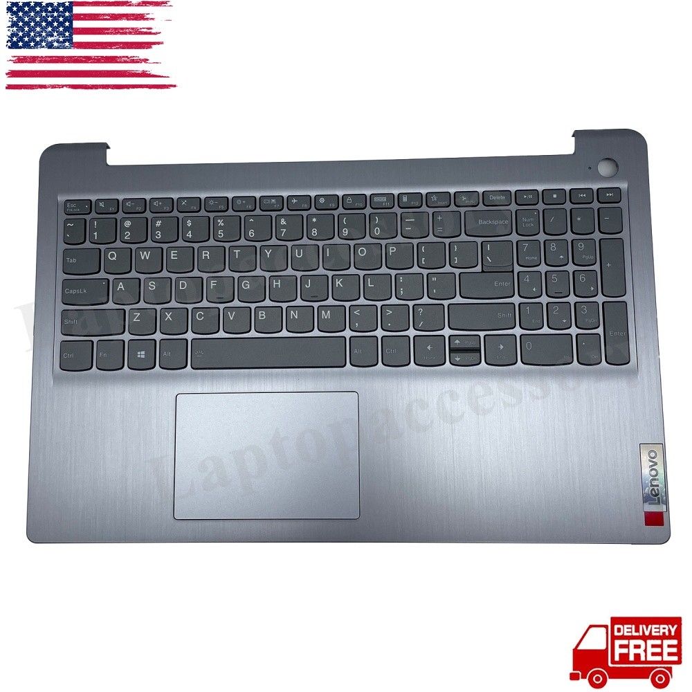 Palmrest Keyboard Touchpap For Lenovo ideapad 3-15ITL6 15ALC6 Gray 5CB1B69155