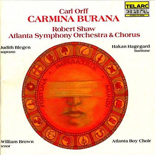 Orff: Carmina Burana - Audio CD By Carl Orff - GOOD Orff: Carmina Burana - Audio CD By Carl Orff - GOOD
