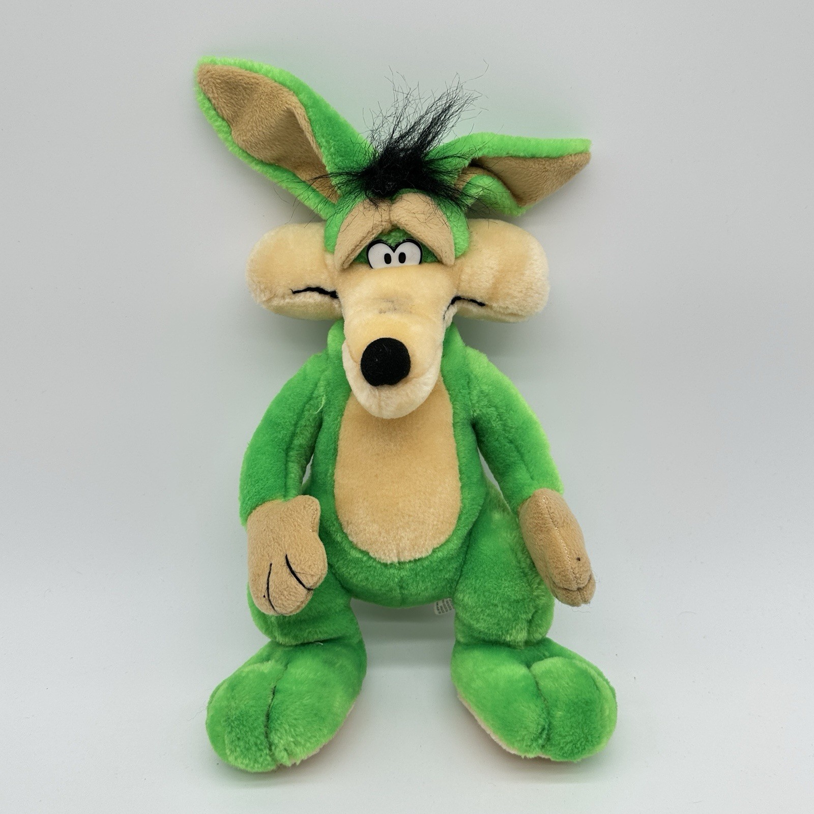 Vintage Kuddle Me Toys Wile E. Coyote Lime Green 16\