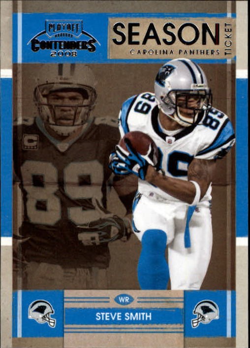 2008 Playoff Contenders #14 Steve Smith - FB