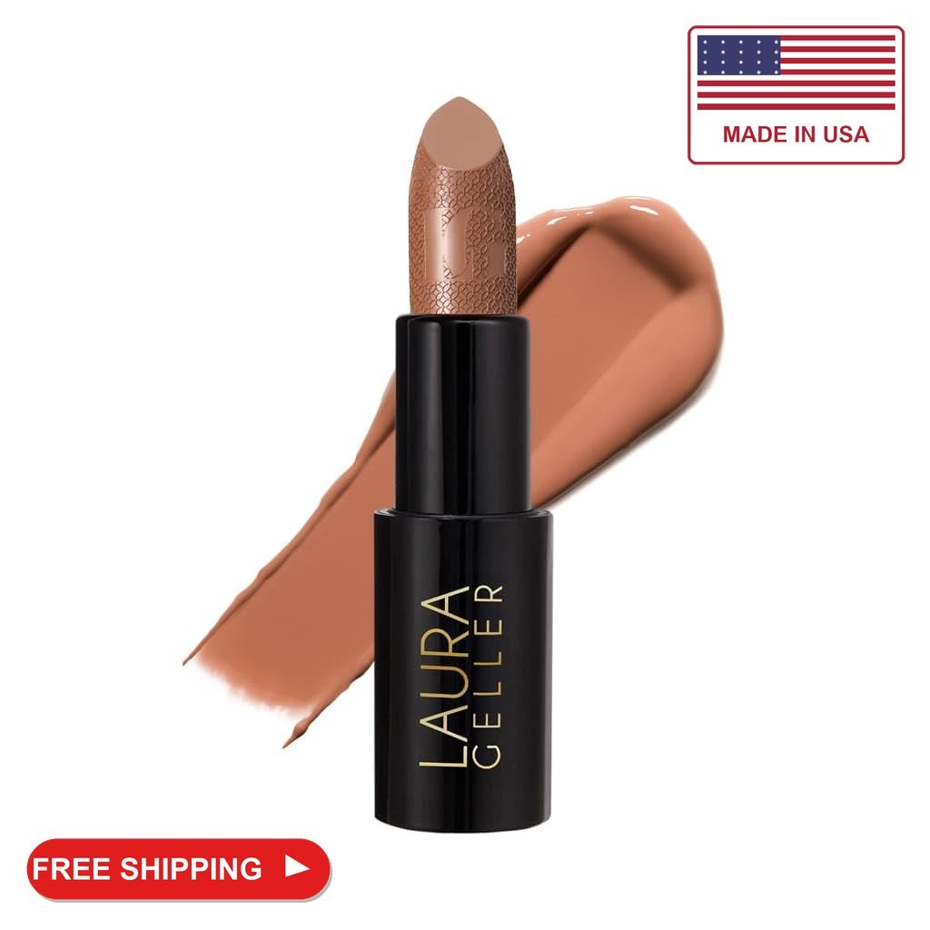 LAURA GELLER NEW YORK Iconic Baked Sculpting Lipstick, Creamy Full-Coverage Lips