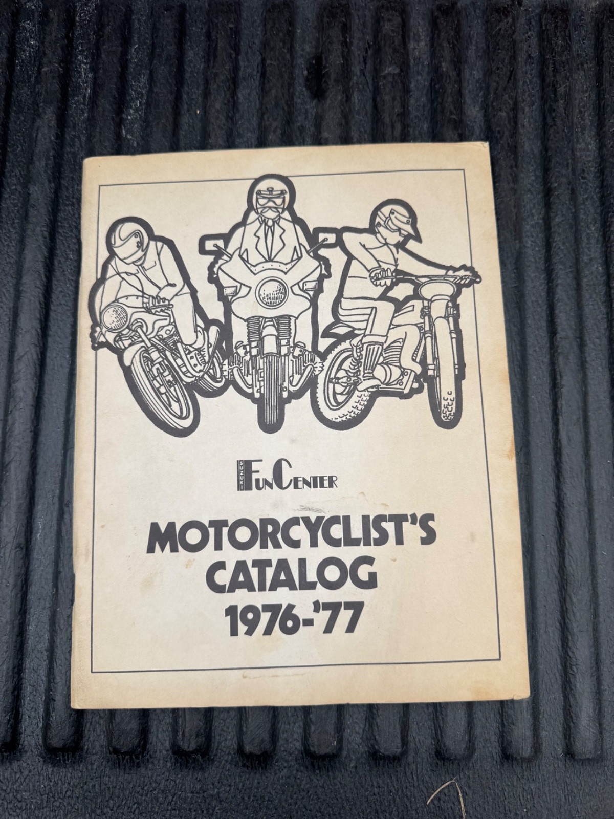 VINTAGE Suzuki Fun Center 1976 1977 Motorcycle Part Accessories Brochure Catalog VINTAGE Suzuki Fun Center 1976 1977 Motorcycle Part Accessories Brochure Catalog