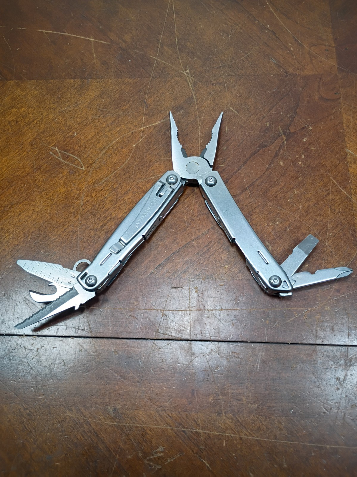 Leatherman Sidekick Stainless Steel Multi Tool - Silver Very Nice Fast Shipping