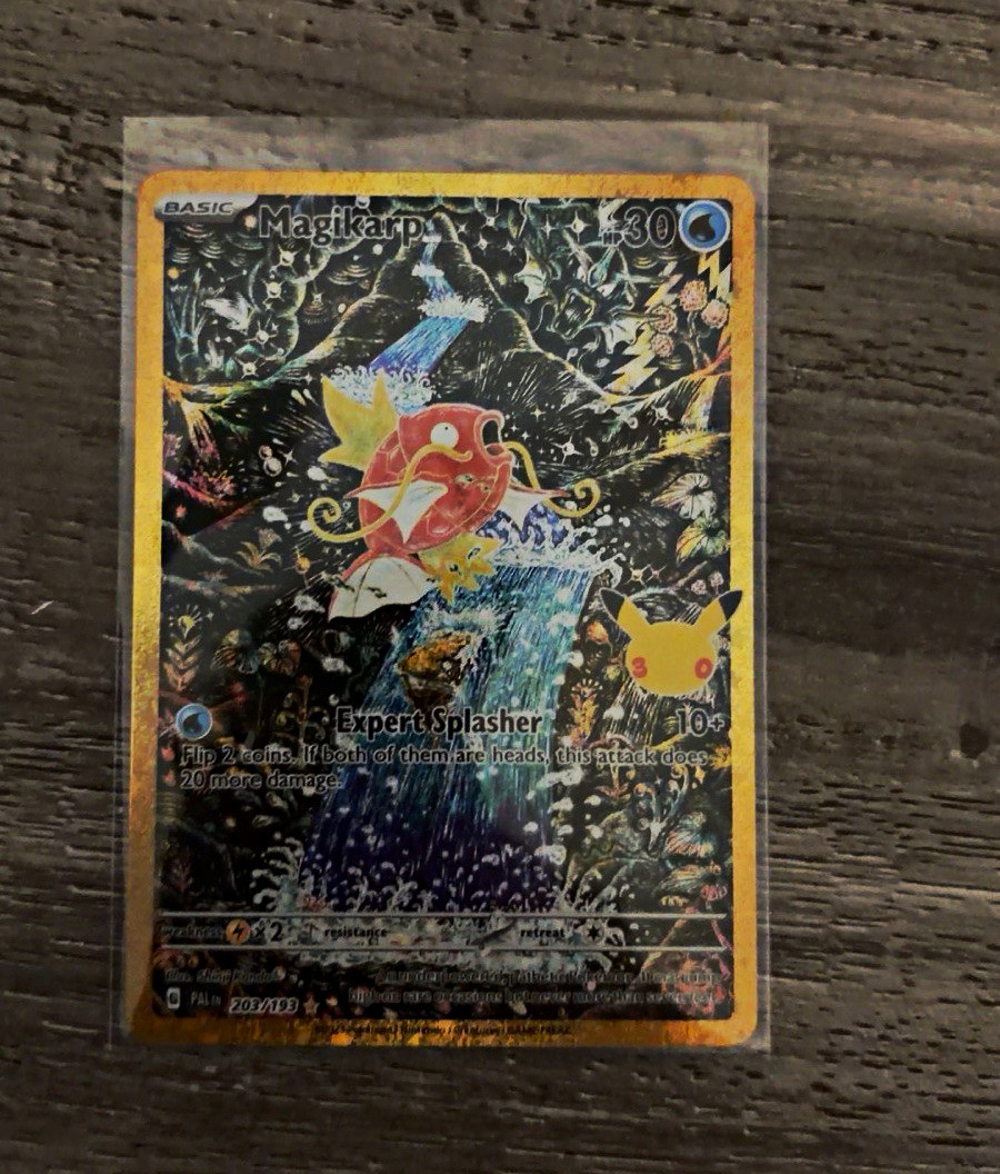 Pokemon Celebrations Classic Collection Magikarp 66/64 Holo English 2021