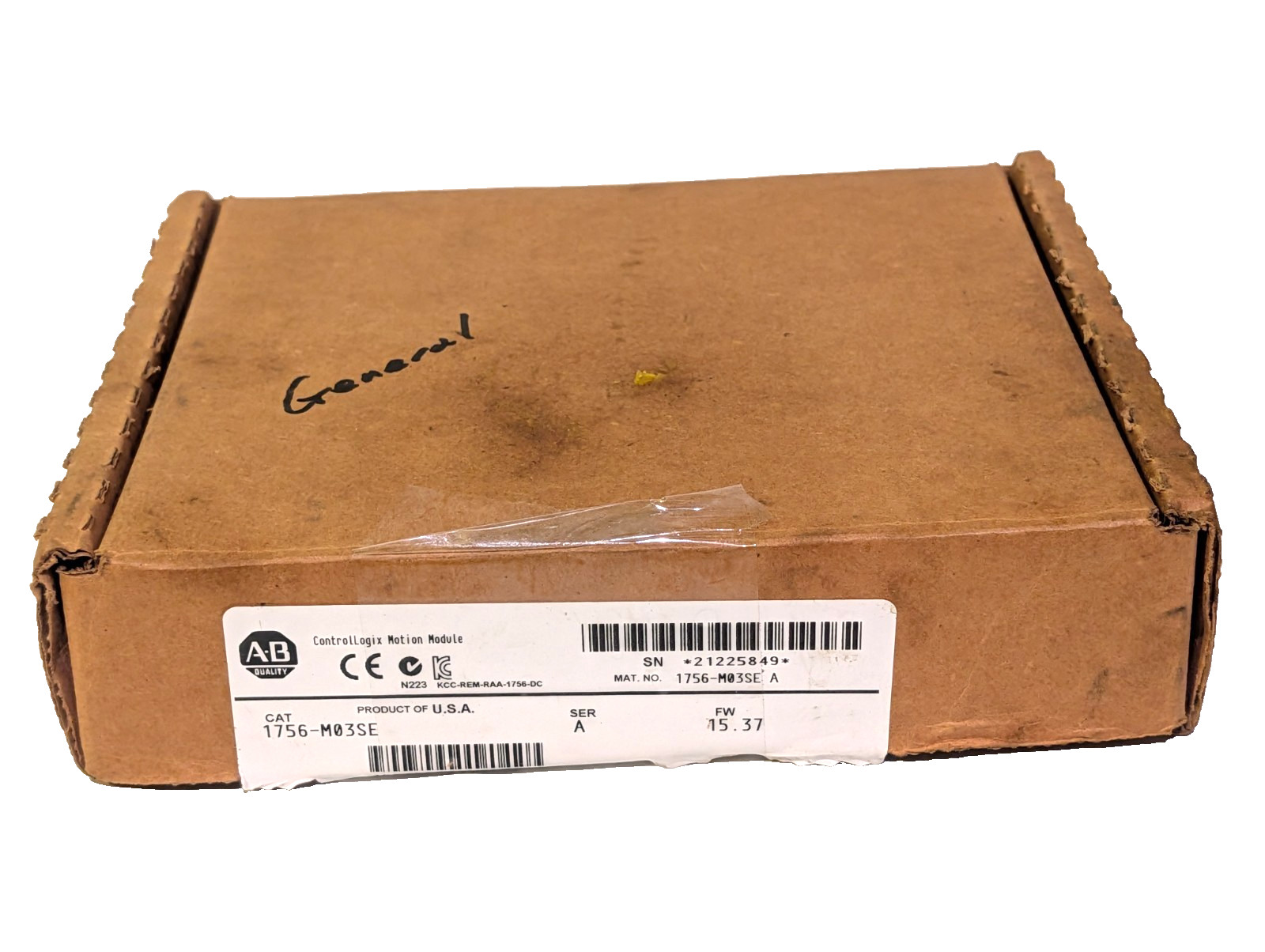 Allen-Bradley 1756-M03SE /A ControlLogix 3 Axis Interface Module USA Seller NOS