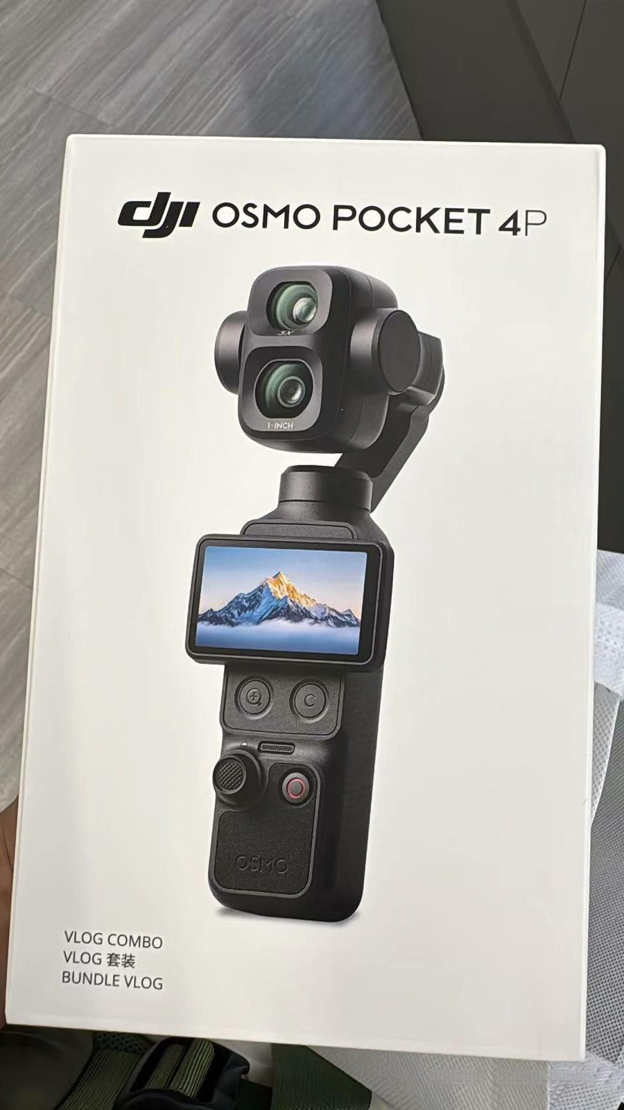 Original DJI Osmo Pocket Four Pro(4P) Creator Combo Handheld Stabilizer