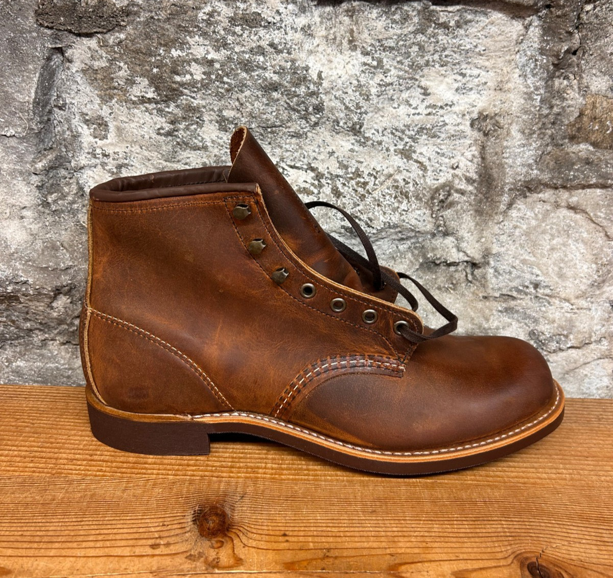 RED WING BLACKSMITH MEN 6-Inch Boot in Copper Rough & Tough Leather 3343 NEW/BOX