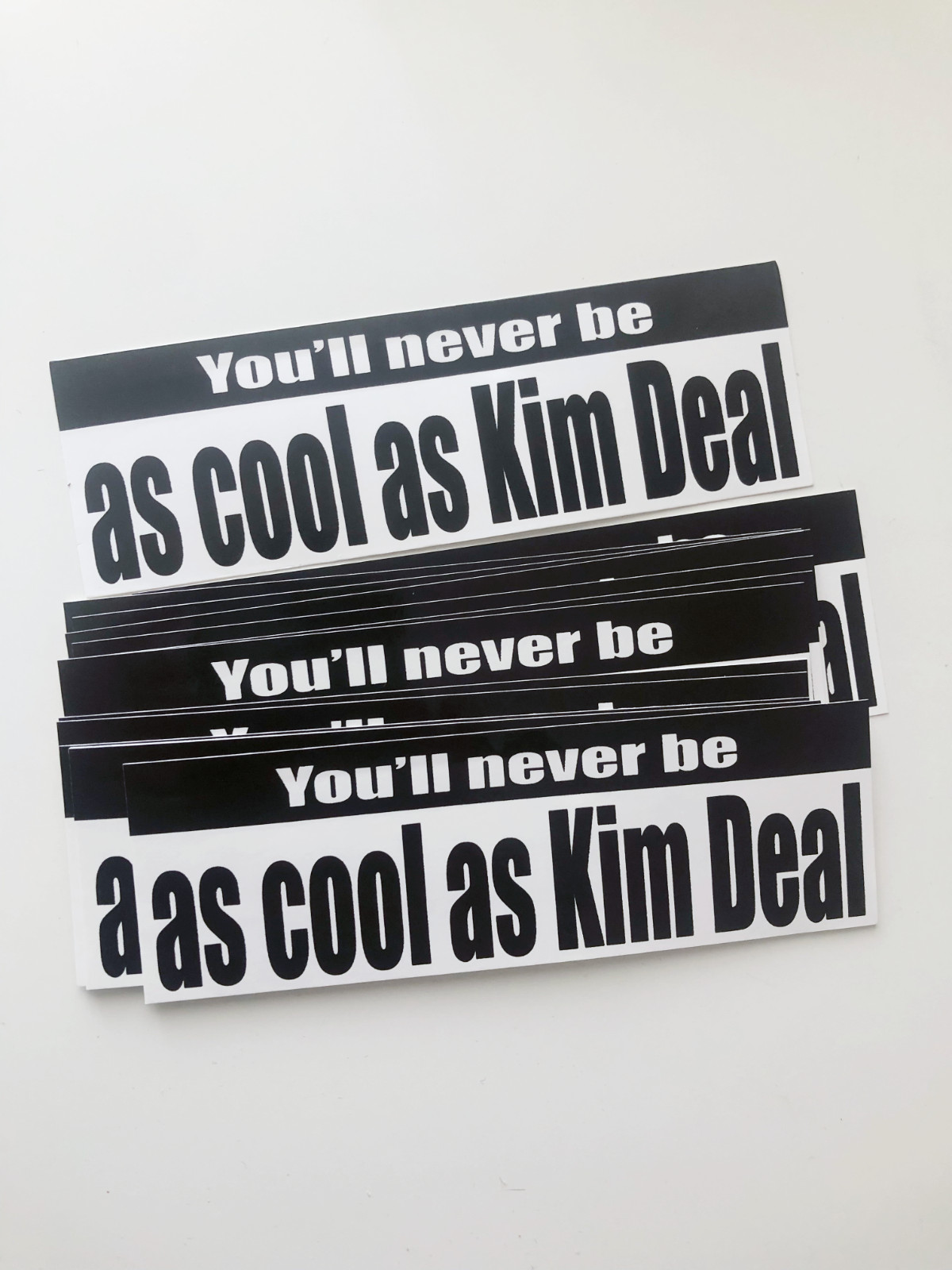 Kim Deal sticker (Breeders Amps Kelley Deal Pixies Dandy Warhols bumper) Kim Deal sticker (Breeders Amps Kelley Deal Pixies Dandy Warhols bumper)