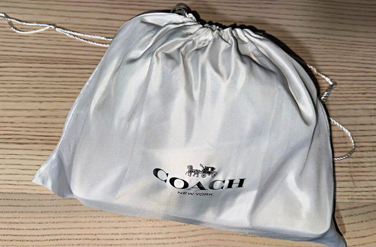 COACH Tabby Shoulder Bag 26 Brass Chalk CCX04 Brand New Authentic