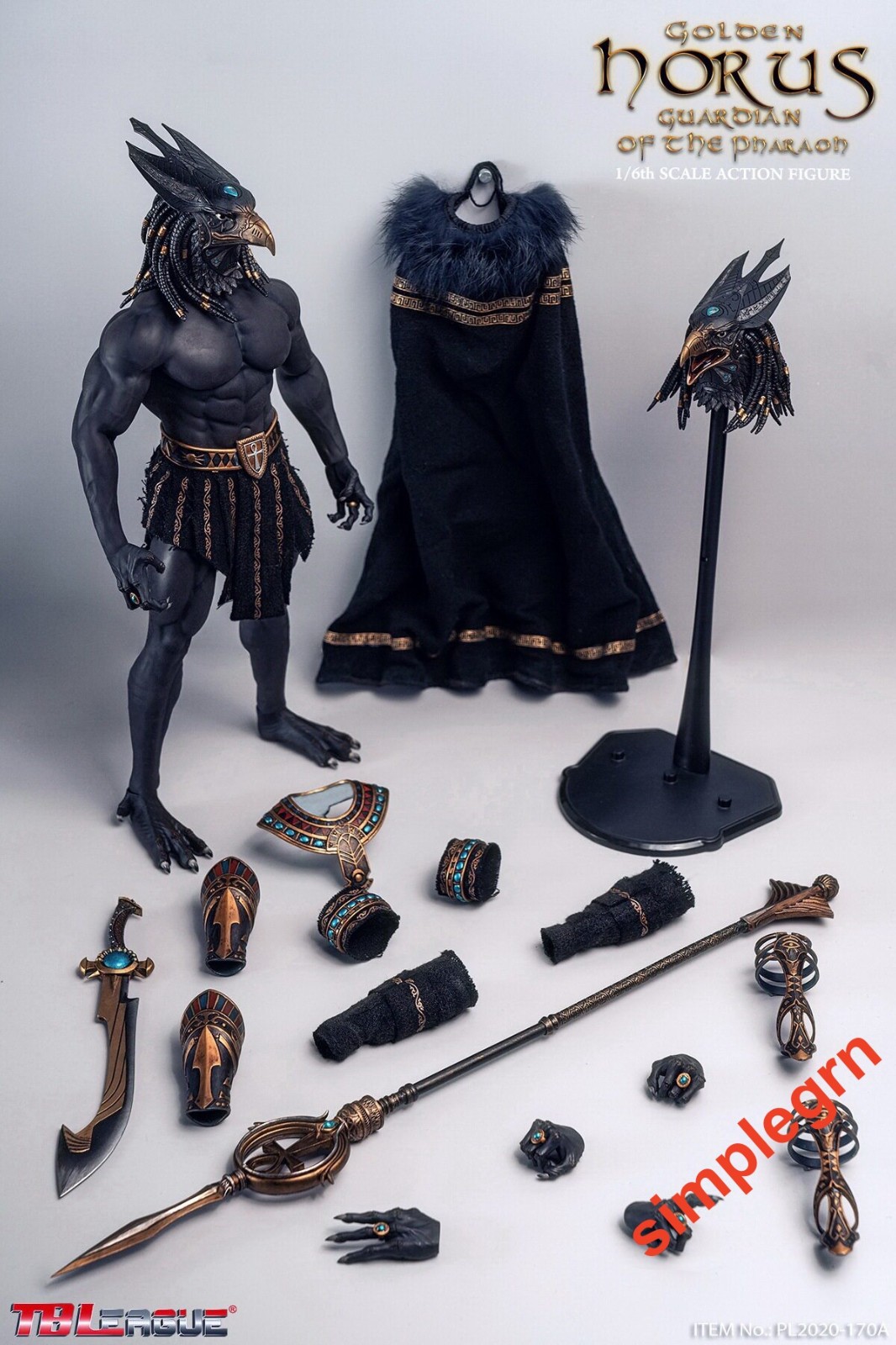 TBLeague 1/6 12in Horus Anubis PL2020-170A Action Figure Toys In Stock