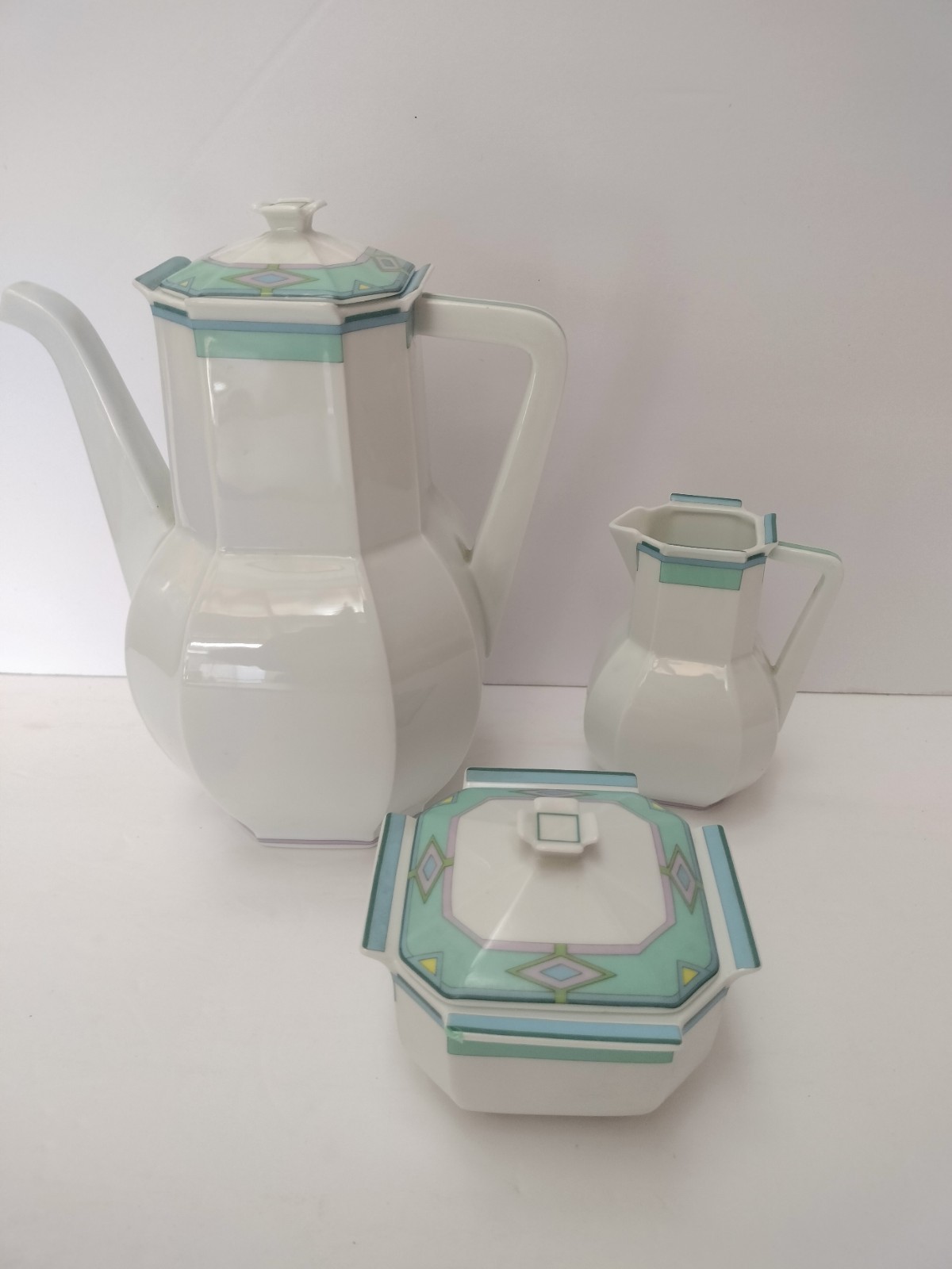 OTELLO BY BERNARDAUD  COFFEE, CREAMER AND SUGAR