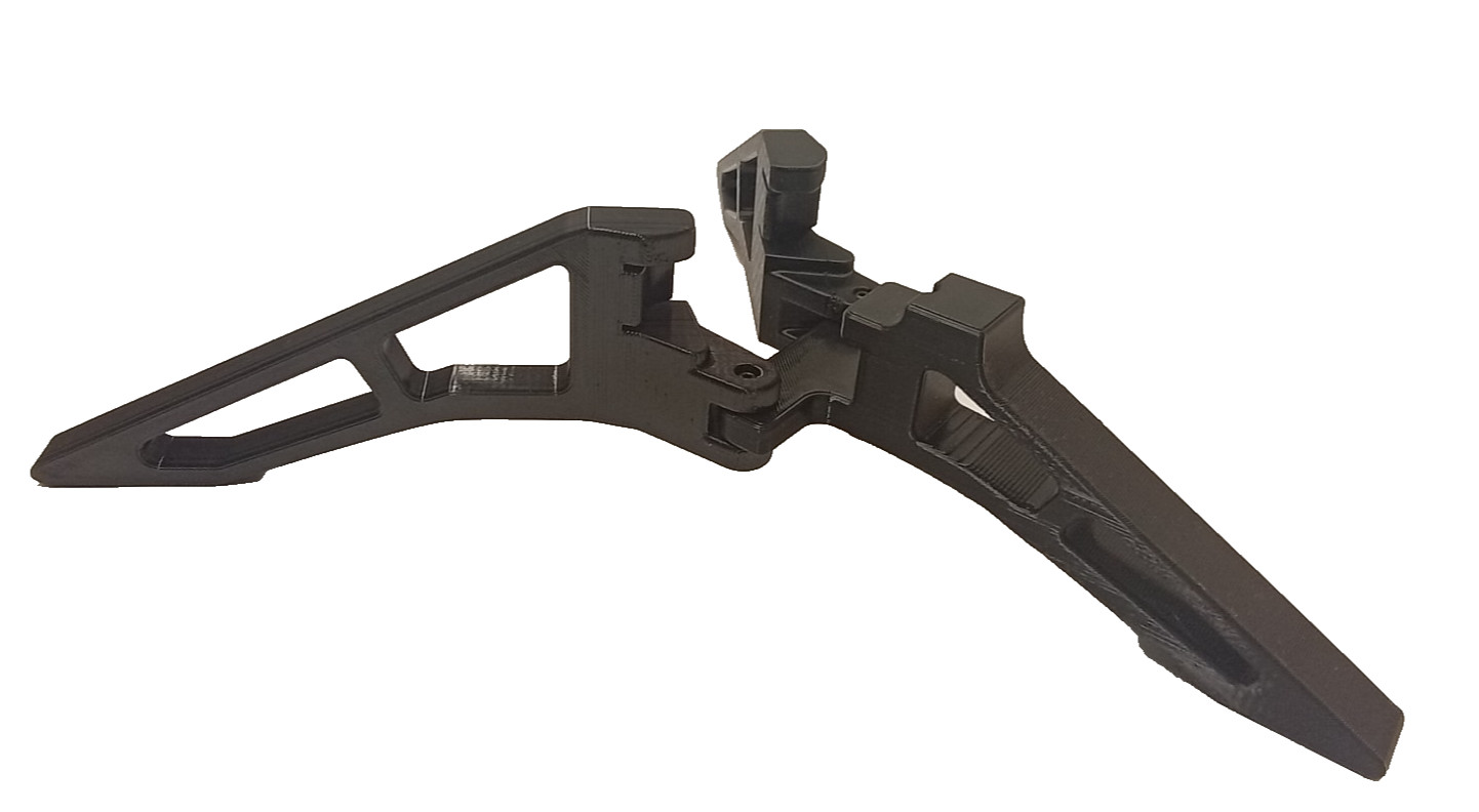 Mathews Engage Limb Legs Carbon Fiber Texture 3D Printed