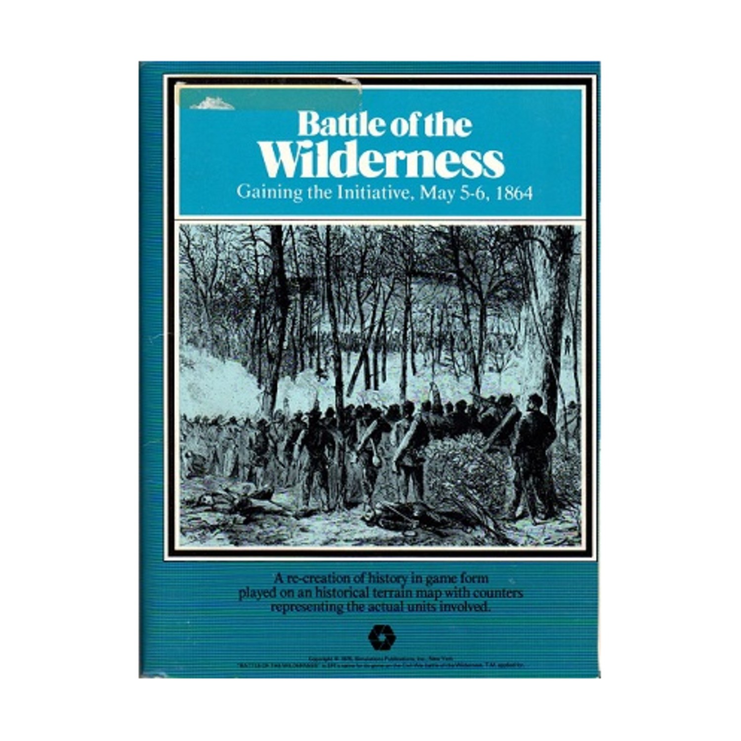 SPI Folio Wargame Blue & Gray II - Battle of the Wilderness Bag Fair/VG+ SPI Folio Wargame Blue & Gray II - Battle of the Wilderness Bag Fair/VG+