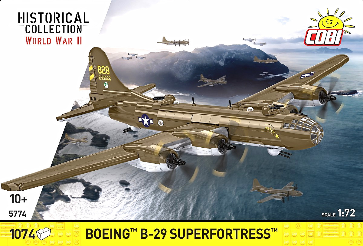 COBI Historical Collection Boeing B-29 Superfortress Set 5774 1074 pcs 1:72 WWII