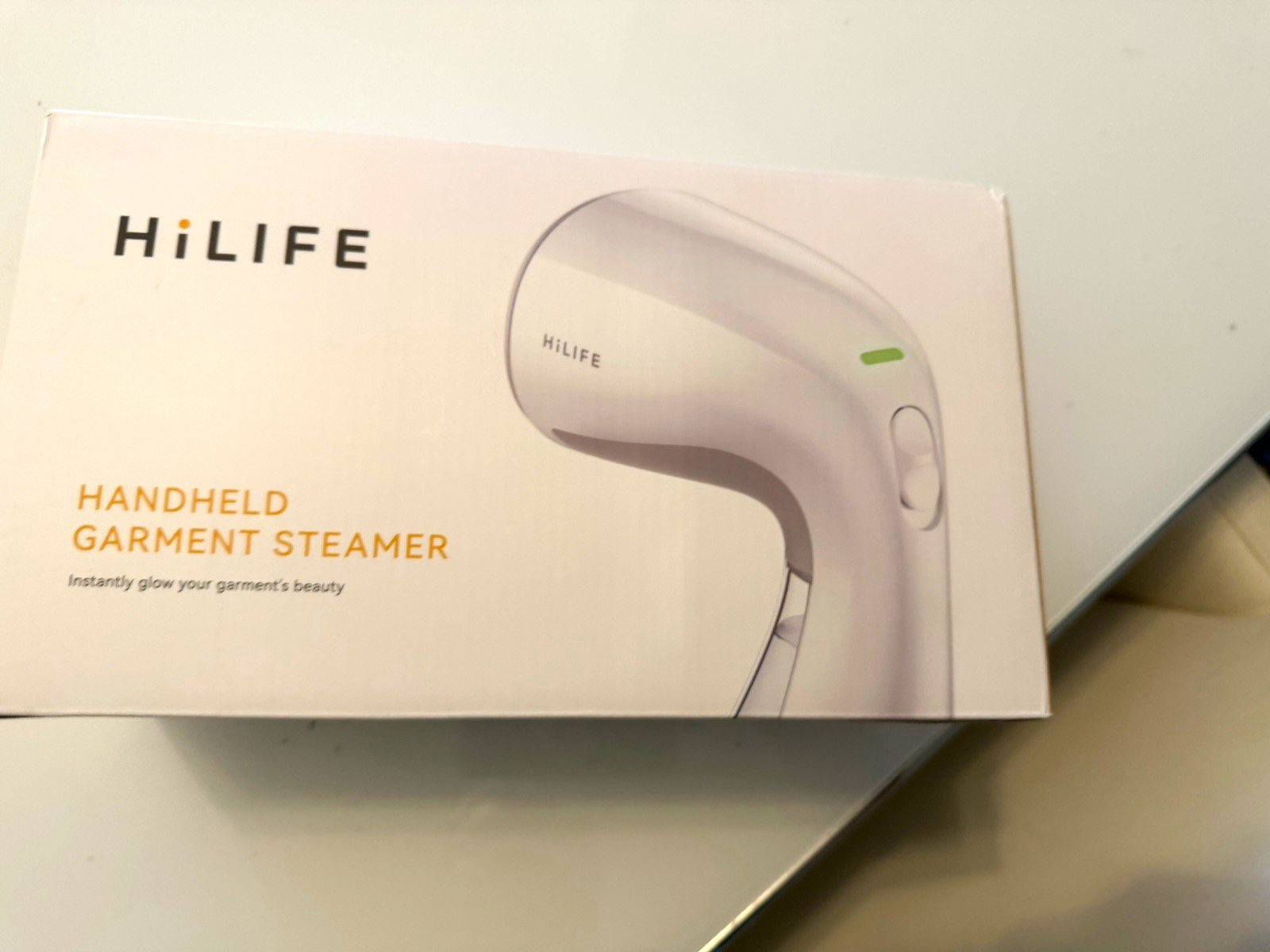 HiLIFE HL9 Handheld Garment Steamer, Vertical Steam, White 110V-120V Brush new