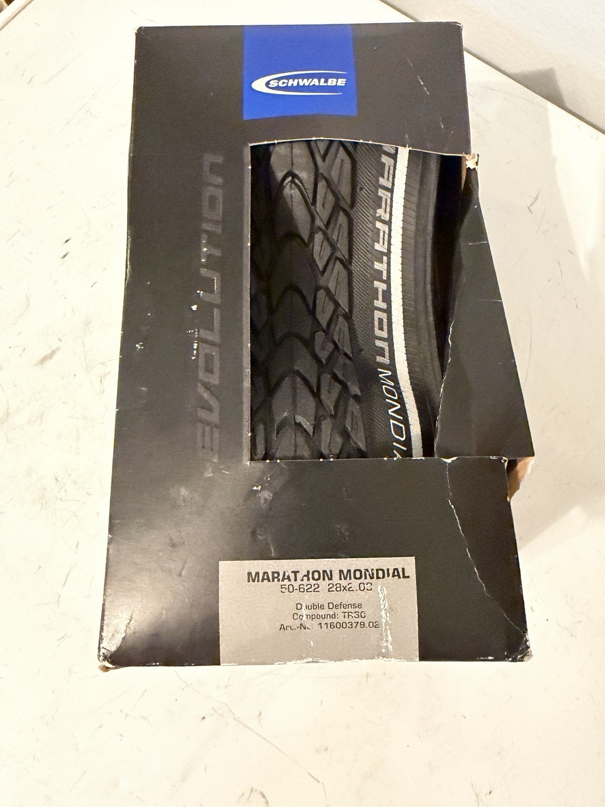 Schwalbe Marathon Mondial 27.5 x 2.00 Tire 50-584 Folding Bicycle Tire