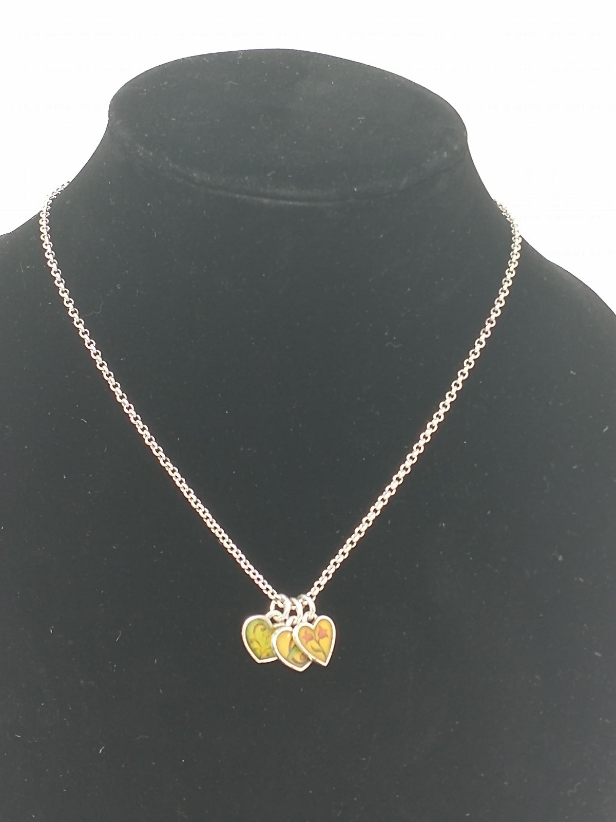 Brighton Picadilly Hearts Necklace Reversible 18\