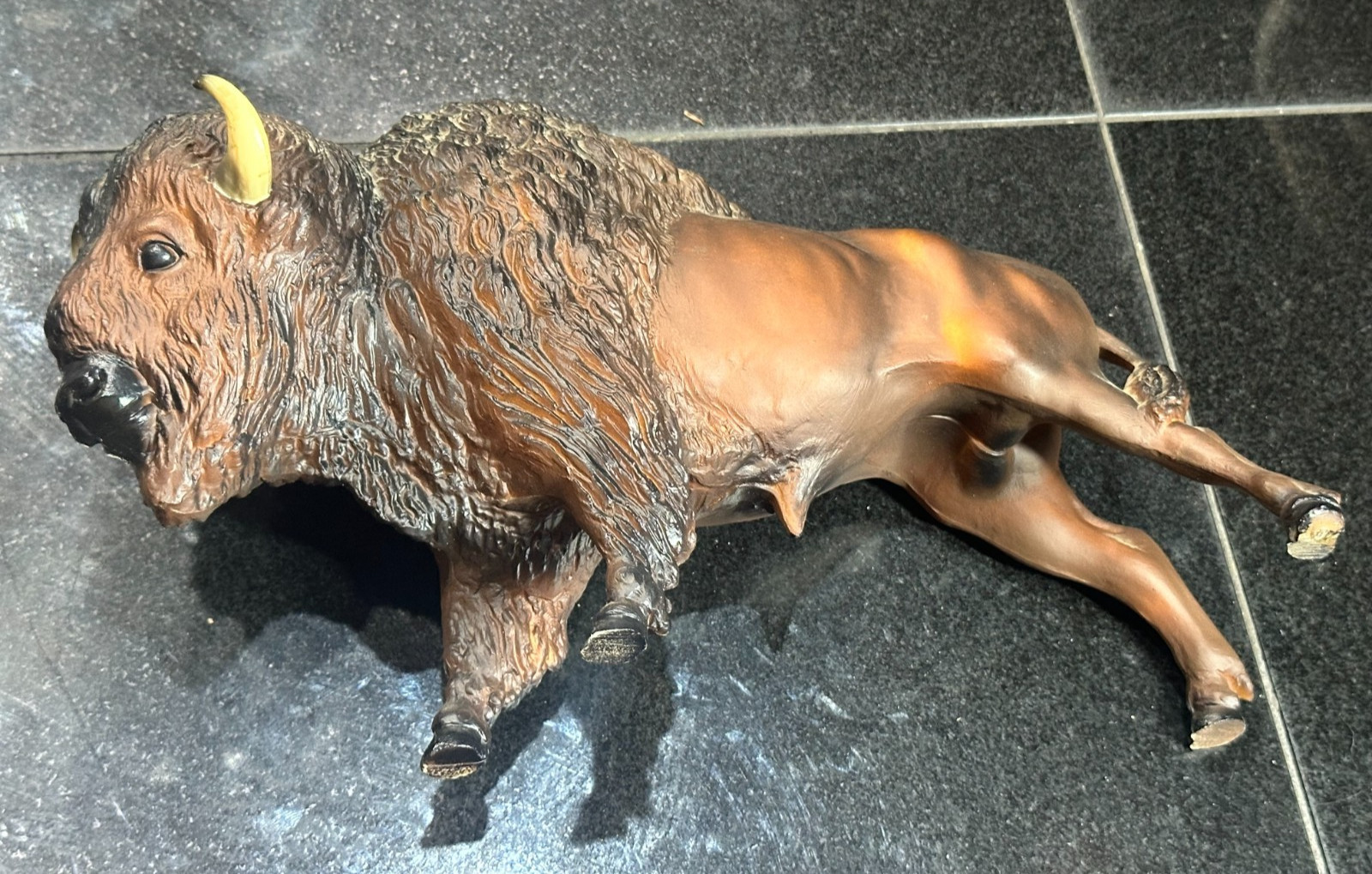 Breyer Vintage Bison Buffalo Plastic Figure Large Original Breyer Vintage Bison Buffalo Plastic Figure Large Original